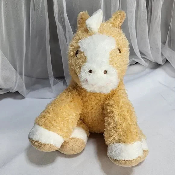 Aurora World Baby Noah’s Ark 10" Tan Horse Stuffed Plush Animal Lovey Toy - Picture 2 of 9